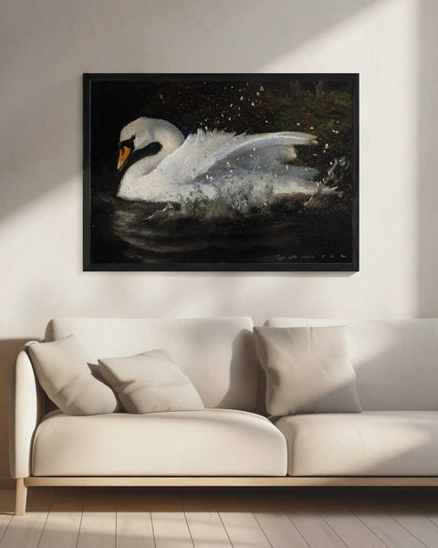 The Swan PFY Art Print