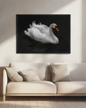 Load image into Gallery viewer, Swan on Lake PFY Art Print