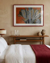 Load image into Gallery viewer, Grey and Orange Botanicals PFY Art Print