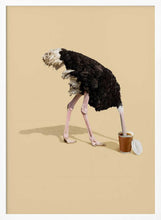 Load image into Gallery viewer, Ostrich Coffee Break PFY Art Print