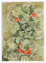 Load image into Gallery viewer, Nasturtium Tapestry PFY Art Print