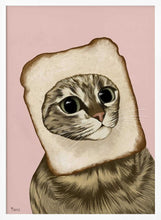 Load image into Gallery viewer, Bread Meme Cat PFY Art Print