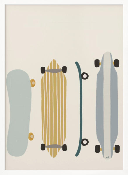 Skateboards PFY Art Print