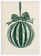 Load image into Gallery viewer, Christmas Ornament Green Illustration PFY Art Print