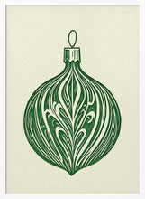 Load image into Gallery viewer, Woodcut Bauble PFY Art Print