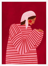 Load image into Gallery viewer, The Woman With the Red Stripes PFY Art Print