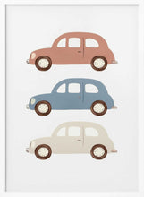 Load image into Gallery viewer, Retro Car Parade PFY Art Print