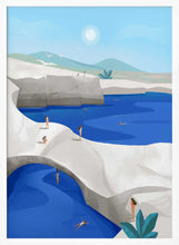 Load image into Gallery viewer, Cliff Jumping, Greece PFY Art Print