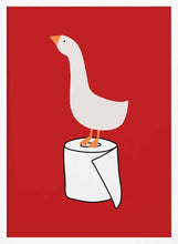 Load image into Gallery viewer, Silly Goose - Toilet Paper Red PFY Art Print