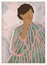 Load image into Gallery viewer, Pink Striped Woman PFY Art Print