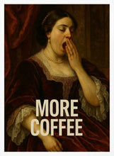 Load image into Gallery viewer, Yawning for Coffee PFY Art Print
