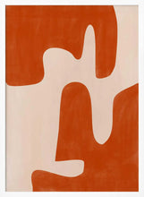 Load image into Gallery viewer, Modern Terracotta Curves PFY Art Print