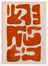 Load image into Gallery viewer, Warm Organic Shapes PFY Art Print