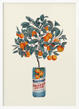 Load image into Gallery viewer, Orange Tree in juice Can PFY Art Print