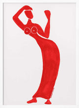 Load image into Gallery viewer, Red Dancing Woman PFY Art Print