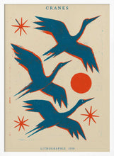 Load image into Gallery viewer, Cranes lithographie PFY Art Print