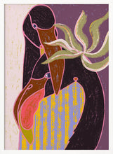 Load image into Gallery viewer, Flamingo Harp Duet PFY Art Print