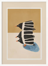 Load image into Gallery viewer, Minimal Penguin Stack PFY Art Print