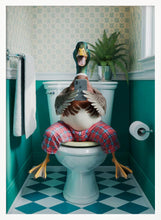 Load image into Gallery viewer, Bathroom Duck PFY Art Print