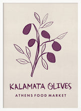 Load image into Gallery viewer, Kalamata Olives Athens Food Market Greece PFY Art Print