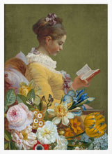 Load image into Gallery viewer, To Read Between the Flowers PFY Art Print