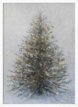 Load image into Gallery viewer, Christmas Tree In Snow PFY Art Print