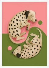Load image into Gallery viewer, Yin and Yang Dalmatians Art Print