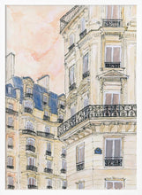 Load image into Gallery viewer, Parisian Street Corner PFY Art Print
