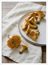 Load image into Gallery viewer, Chanterelle Mushrooms PFY Art Print