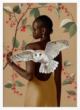 Load image into Gallery viewer, Graceful Woman Barn Owl PFY Art Print
