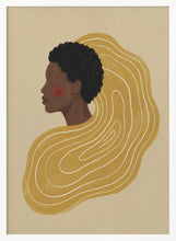 Load image into Gallery viewer, Serene Profile Swirls PFY Art Print