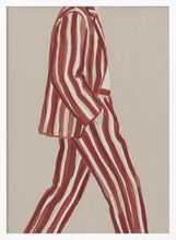 Load image into Gallery viewer, Red Striped Suit PFY Art Print