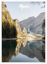 Load image into Gallery viewer, Serene Mountain Lake Reflection PFY Art Print