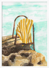 Load image into Gallery viewer, Coastal Beach Towel PFY Art Print