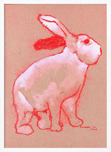 Load image into Gallery viewer, Red Rabbit PFY Art Print