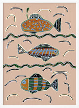 Load image into Gallery viewer, Colorful Whimsical Fish PFY Art Print