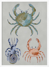 Load image into Gallery viewer, Ocean Crabs Watercolor PFY Art Print