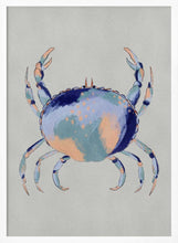 Load image into Gallery viewer, Serene Blue Crab PFY Art Print