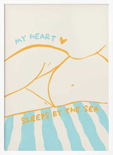 Load image into Gallery viewer, Heart Sleeps By The Sea PFY Art Print