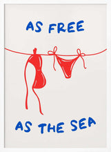 Load image into Gallery viewer, As Free As The Sea PFY Art Print
