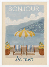 Load image into Gallery viewer, Bonjour La Mer Retreat PFY Art Print