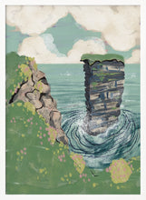 Load image into Gallery viewer, Coastal Cliffs Sea Stack PFY Art Print
