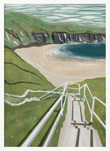Load image into Gallery viewer, Steps to the Beach PFY Art Print