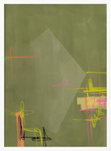 Load image into Gallery viewer, Dynamic Green Abstract PFY Art Print