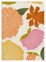Load image into Gallery viewer, Colorful Abstract Flowers PFY Art Print