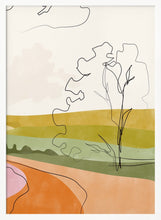 Load image into Gallery viewer, Abstract Landscape Lines PFY Art Print