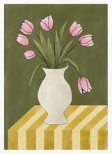 Load image into Gallery viewer, Pink Tulips Still Life PFY Art Print