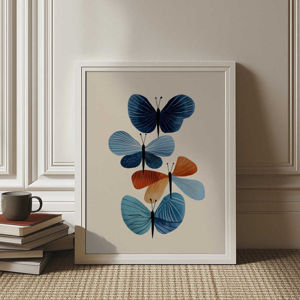 Butterfly In Bloom Art Print