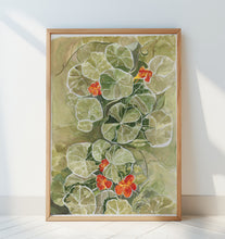 Load image into Gallery viewer, Nasturtium Tapestry PFY Art Print
