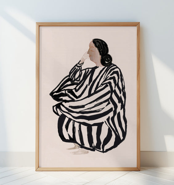 Female Figure 2 PFY Art Print